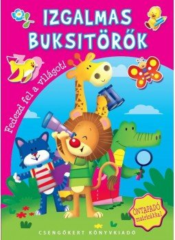  - Izgalmas buksitörők - Matricás készségfejlesztő ovisoknak, null 2015 antikvár könyv