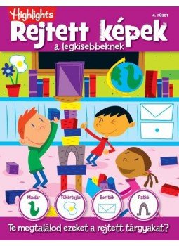  - Rejtett képek a legkisebbeknek 4. füzet, null 2016 antikvár könyv