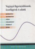 Hack Frigyes,Fülöp Ferenc,Radnai Gyula,Urbán János,Szabados László,Nemerkényi Antal,Balázs Lóránt,Büki András,Kugler Sándorné - Négyjegyű függvénytáblázatok, összefüggések és adatok