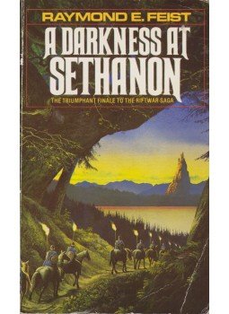 Raymond E. Feist - A Darkness at Sethanon Raymond E. Feist - A Darkness at Sethanon, London 1987 antikvár könyv