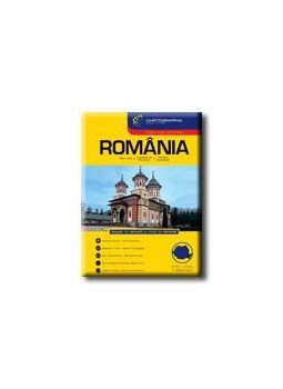 Cartographia - ROMÁNIA AUTÓATLASZA - CART. - "SC" - 1:300000 SPIRÁLOS, null 0 antikvár könyv