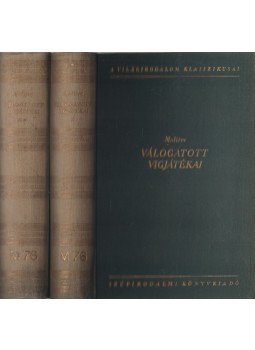 Moliére - Moliére válogatott vígjátékai I-II. Moliére - Moliére válogatott vígjátékai I-II., Budapest 1954 antikvár könyv