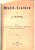 Riemann, Hugo Dr. - Musik-Lexikon