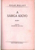 Edgar Wallace - A sárga kígyó