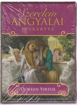 Doreen Virtue - A szerelem angyalai jóskártya, Budapest 2012 antikvár könyv