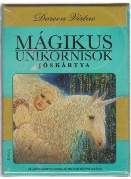 Doreen Virtue - Mágikus unikornisok jóskártya Doreen Virtue - Mágikus unikornisok jóskártya, Budapest 2011 antikvár könyv