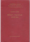 Halász Előd - Német-magyar szótár