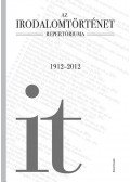Buda Attila - Az Irodalomtörténet repertóriuma, 1912-2012