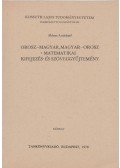Ménes Andrásné - Orosz-magyar, magyar-orosz matematikai kifejezés- és szöveggyűjtemény