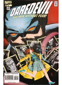 Smithee, Alan, Jubran, Alexander - Daredevil Vol. 1. No. 340 Smithee, Alan, Jubran, Alexander - Daredevil Vol. 1. No. 340, 1995 antikvár könyv