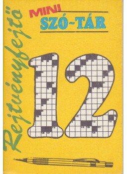 Pásztor Pál - Rejtvényfejtő mini szó-tár 12. Pásztor Pál - Rejtvényfejtő mini szó-tár 12., Budapest 1988 antikvár könyv