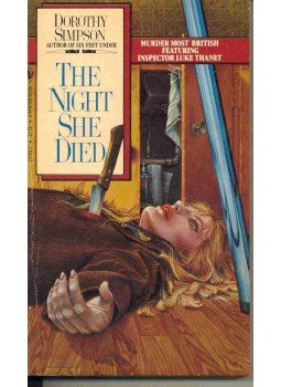 SIMPSON, DOROTHY - The Night She Died SIMPSON, DOROTHY - The Night She Died, null 1985 antikvár könyv