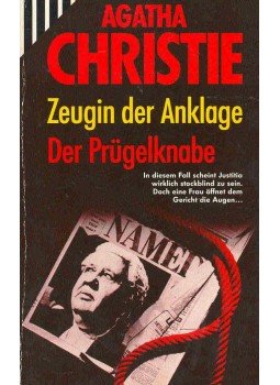 Agatha Christie - Zeugin der Anklage / Der Prügelknabe, null 1994 antikvár könyv