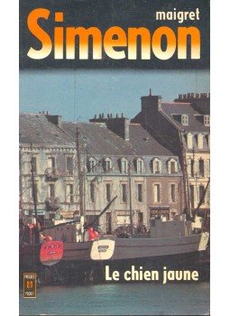 Georges Simenon - Le chien jaune Georges Simenon - Le chien jaune, Paris 1976 antikvár könyv