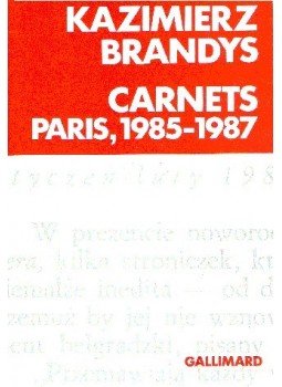 Brandys, Kazimierz - Carnets Paris, 1985-1987, null 1990 antikvár könyv