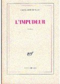 DUNANT, GHISLAINE - L´impudeur