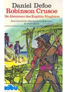 Daniel Defoe - Robinson Crusoe; Die Abenteuer des Kapitän Singleton, null 1979 antikvár könyv