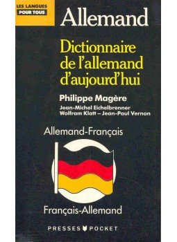 MAGERE, PHILIPPE - Dictionnaire de l'allemand d'aujourd'hui, null 1990 antikvár könyv