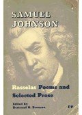 JOHNSON, SAMUEL - Rasselas, Poems and selected Prose