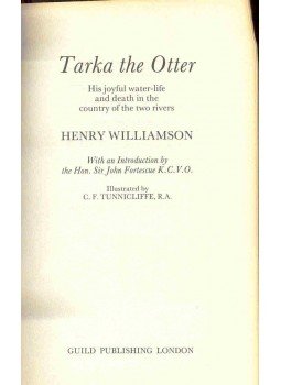 WILLIAMSON, HENRY - Tarka the Otter WILLIAMSON, HENRY - Tarka the Otter, null 1982 antikvár könyv