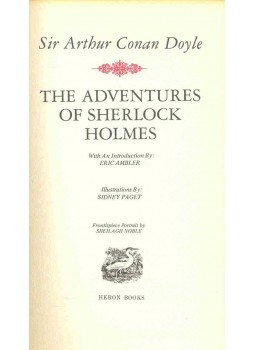 Sir Arthur Conan Doyle - The Adventures of Sherlock Holmes Sir Arthur Conan Doyle - The Adventures of Sherlock Holmes, null 1981 antikvár könyv