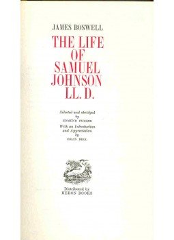 Boswell, James - The Life of Dr. Johnson Boswell, James - The Life of Dr. Johnson, null 0 antikvár könyv