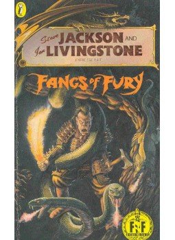 JACKSON, STEVE - LIVINGSTONE, IAN - Fangs of Fury JACKSON, STEVE - LIVINGSTONE, IAN - Fangs of Fury, null 1989 antikvár könyv