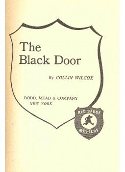 Wilcox, Collin - The Black Door, null 1967 antikvár könyv
