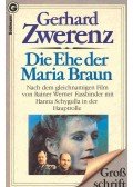 ZWERENZ, GERHARD - Die Ehe der Maria Braun