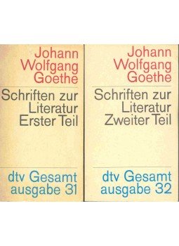 Johann Wolfgang Goethe - Schriften zur Literatur I-II., null 1962 antikvár könyv