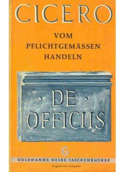 Cicero - Vom pflichtgemässen Handeln Cicero - Vom pflichtgemässen Handeln, null 1959 antikvár könyv