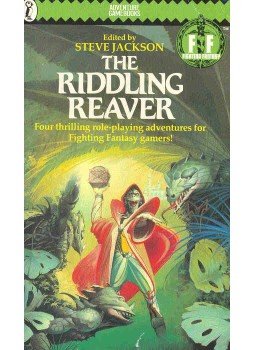 JACKSON, STEVE - LIVINGSTONE, IAN - Fighting Fantasy - The Riddling Reaver JACKSON, STEVE - LIVINGSTONE, IAN - Fighting Fantasy - The Riddling Reaver, null 1986 antikvár könyv
