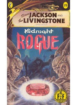 JACKSON, STEVE - LIVINGSTONE, IAN - Midnight Rogue JACKSON, STEVE - LIVINGSTONE, IAN - Midnight Rogue, null 1987 antikvár könyv