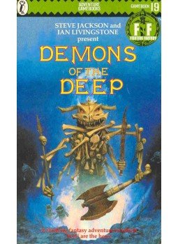 JACKSON, STEVE - LIVINGSTONE, IAN - Demons of the Deep JACKSON, STEVE - LIVINGSTONE, IAN - Demons of the Deep, null 1986 antikvár könyv