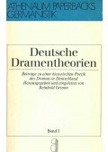 GRIMM, REINHOLD (editor) - Deutsche Dramentheorien I-II