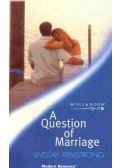Armstrong, Lindsay - A Question of Marriage