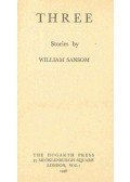 SANSOM, WILLIAM - Three