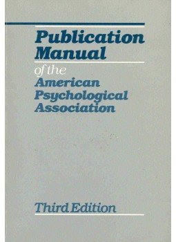  - Publication Manual of the American Psychological Association, null 1988 antikvár könyv