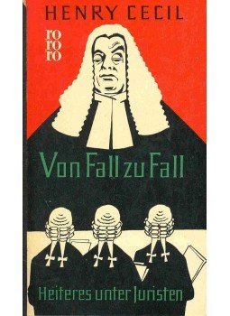CECIL, HENRY - Von Fall zu Fall CECIL, HENRY - Von Fall zu Fall, null 1960 antikvár könyv