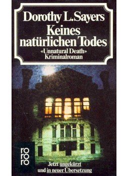 L. Sayers, Dorothy - Keines natürlichen Todes L. Sayers, Dorothy - Keines natürlichen Todes, null 1997 antikvár könyv