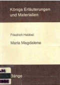 Hebbel, Friedrich - Maria Magdalena