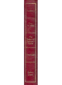  - Reader's Digest Condensed Books - David Beaty : Excellency - E.V. Thompson : Chase the Wind - Ewan Clakson : The Badgers of Summercombe - Hank Searls : Overboard, null 1977 antikvár könyv