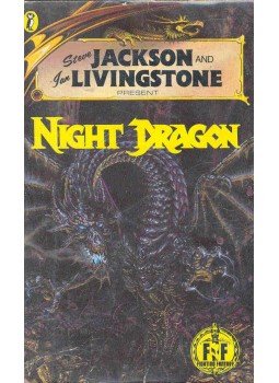 JACKSON, STEVE - LIVINGSTONE, JAN - Fighting Fantasy 52 - Night Dragon JACKSON, STEVE - LIVINGSTONE, JAN - Fighting Fantasy 52 - Night Dragon, null 1993 antikvár könyv