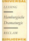 Lessing, Gotthold Ephraim - Hamburgische Dramaturgie