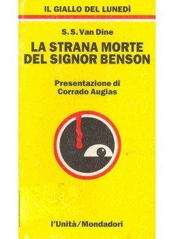 DINE,S.S VAN - La strana morte del signor Benson, null 1992 antikvár könyv