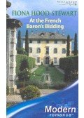 HOOD-STEWART, FIONA - At the French Baron's Bidding