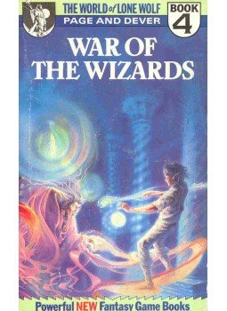 PAGE, IAN - DEVER, JOE - The World of Lone Wolf 4 - War of the Wizards, null 1985 antikvár könyv