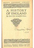 SOMERVELL, DAVID - A History of England
