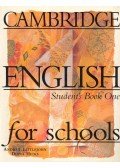 LITTLEJOHN, ANDREW - HICKS, DIANA - Cambridge English for Schools - Student's Book 1
