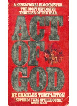 TEMPLETON, CHARLES - Act of God TEMPLETON, CHARLES - Act of God, null 1979 antikvár könyv